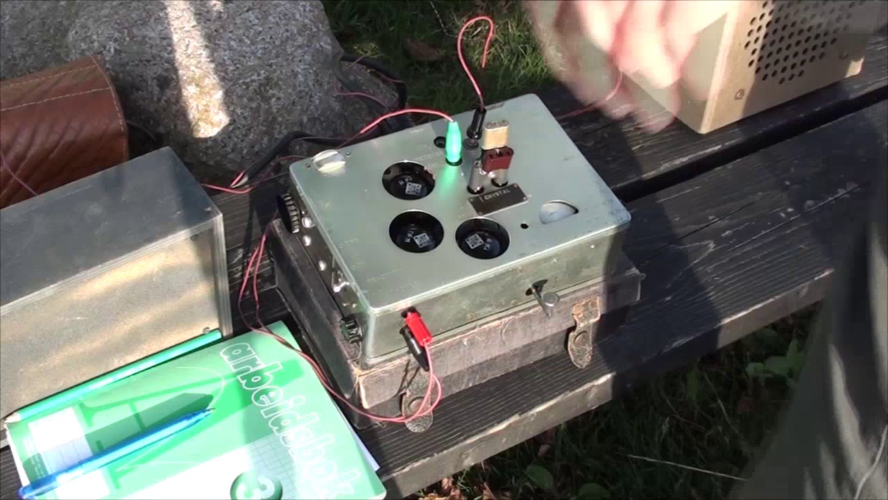 German WW2 Spy Tranceiver, SE109/3