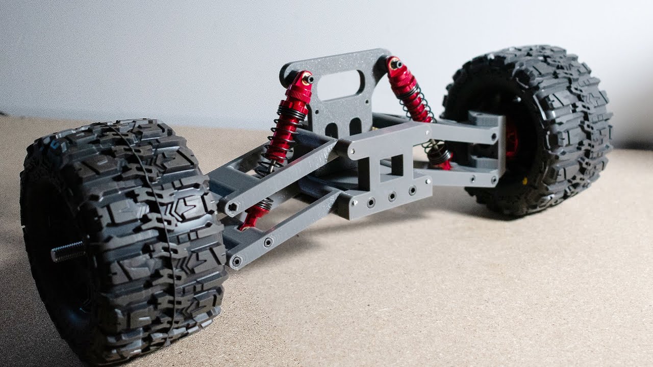 Raptor I: 3D Printed Dual Wishbone Suspension