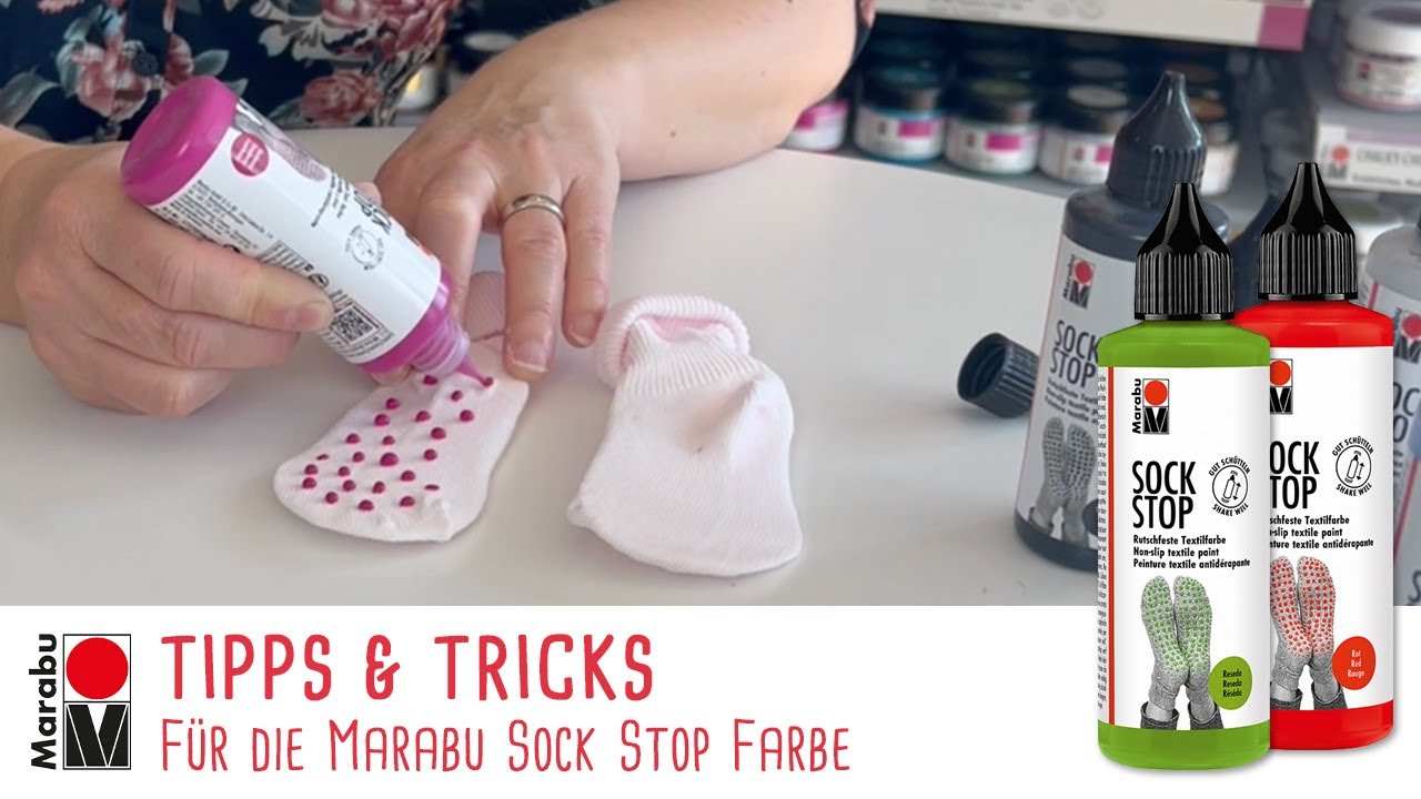 Tipps und Tricks für die Marabu Sock Stop Farbe 🧦