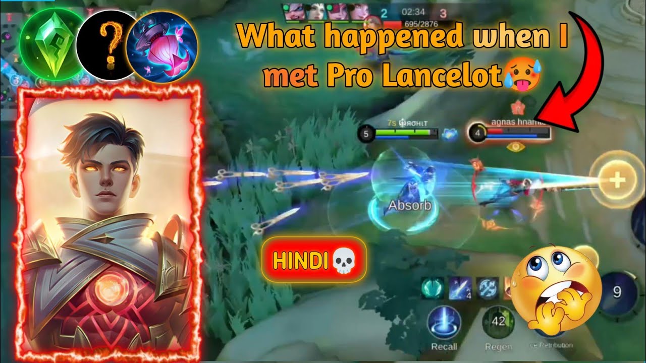 WHEN I FACED FAST-HAND LANCELOT AND PRO LAYLA IN A HIGH RANK MATCH 💀🔥 