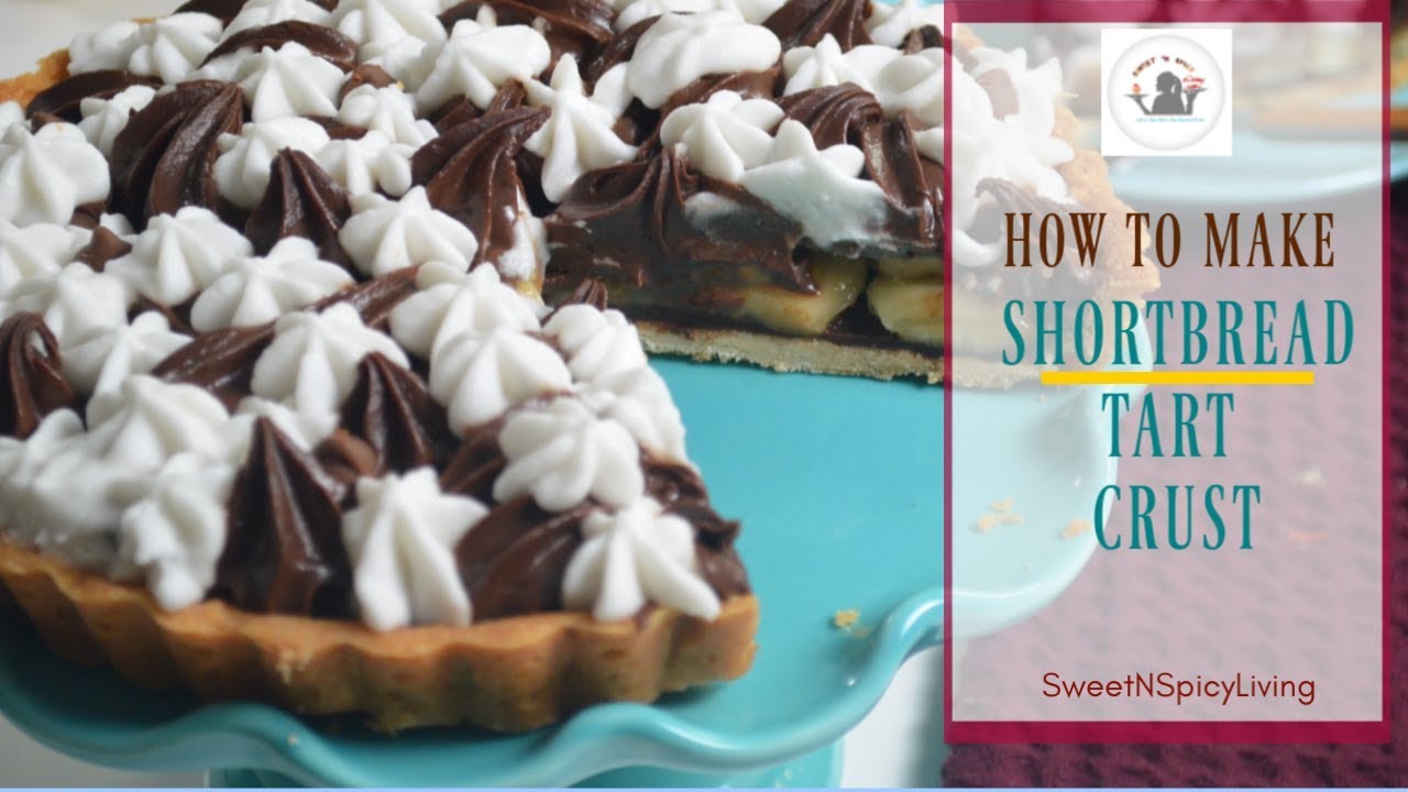 4 Ingredients Homemade Shortbread Tart Crust (EP # 62)