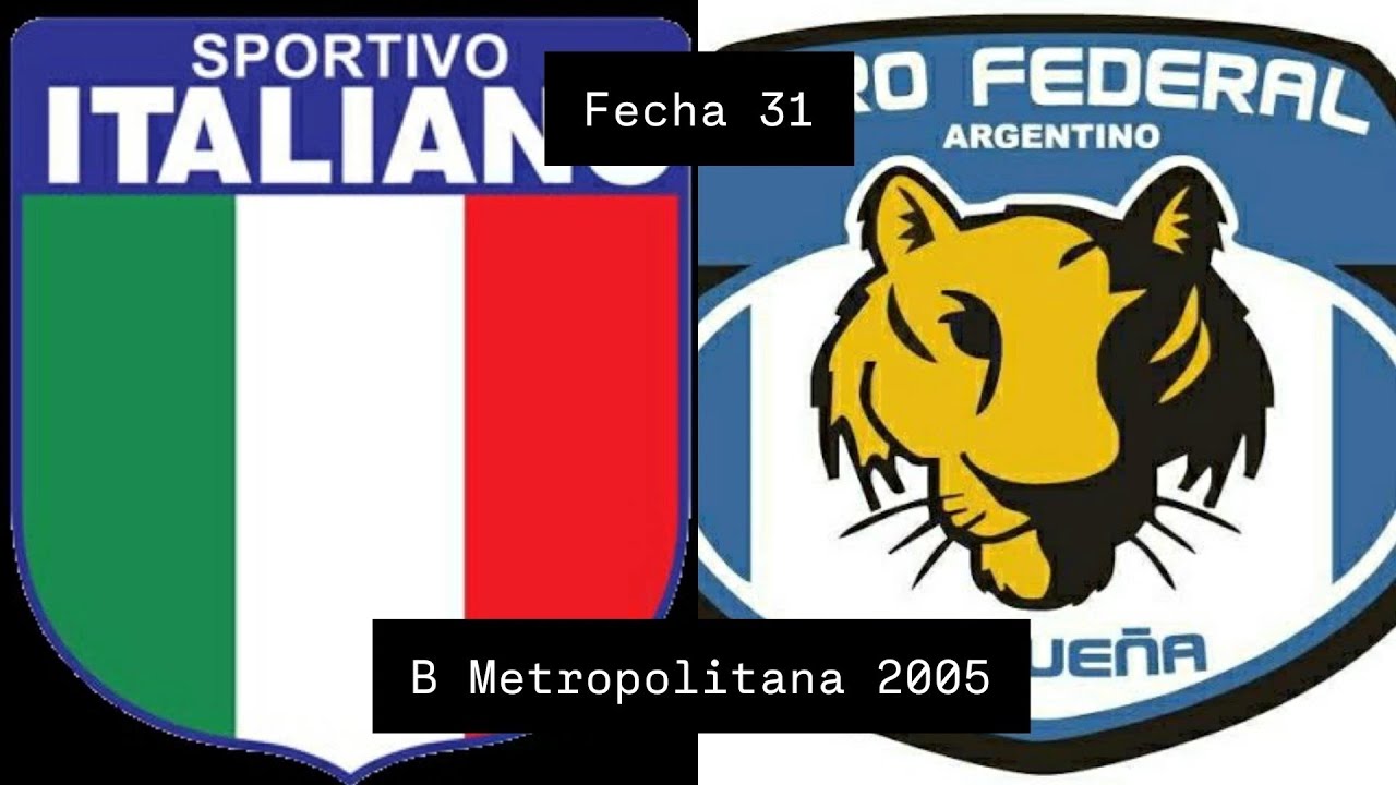 PES 6 ( Fecha 31 - Sportivo Italiano vs Tiro Federal ) B Metropolitana 2005 con Tiro Federal 