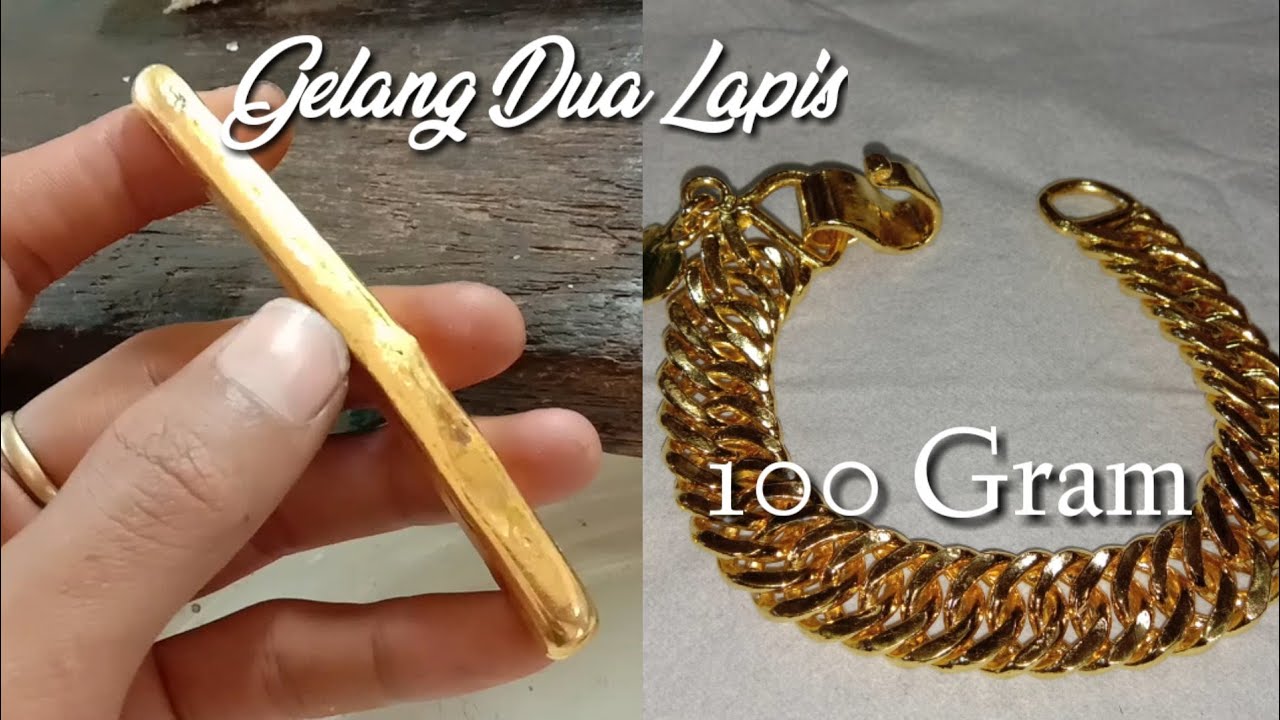 Gelang Dua Lapis 100 Gram