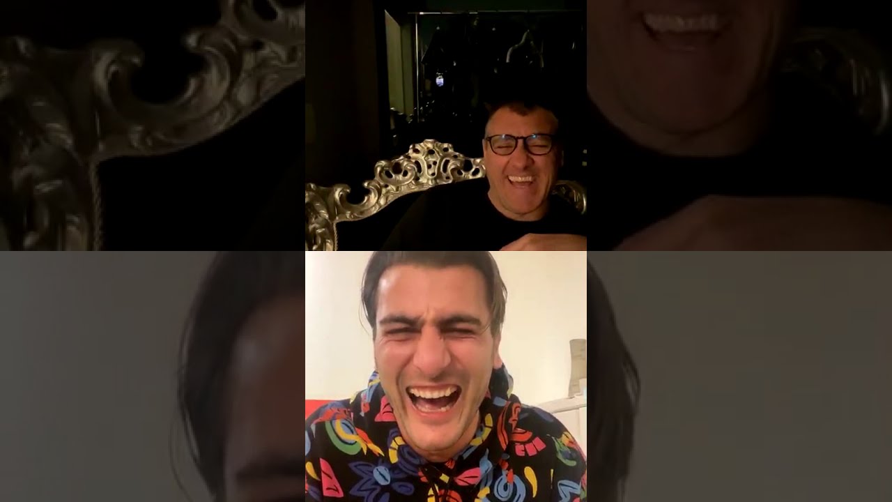 Vieri, Luca Toni, Crespo, Ventola and other football player on Instagram Live during quarantine