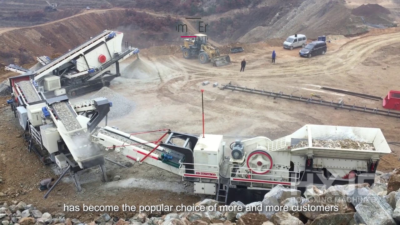 Tracked Crusher, Tracked Crusher For Sale, Track Mounted Crusher, Crawler Crusher