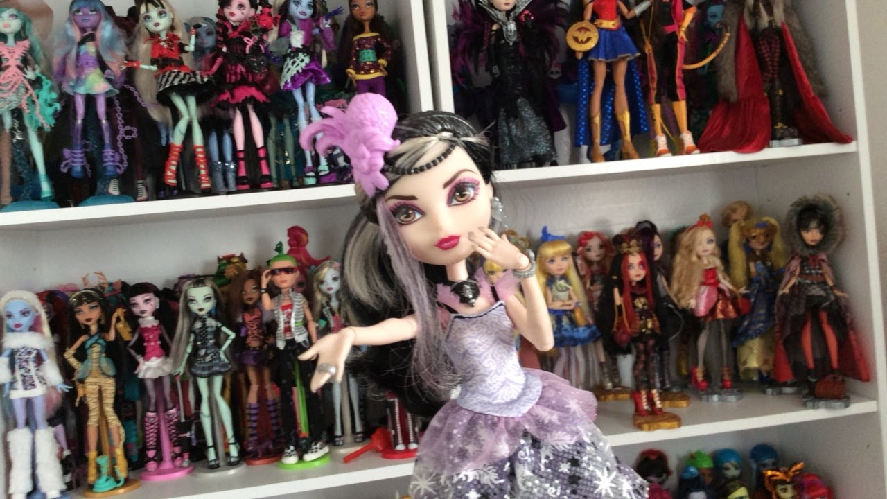 LIZZIE’S MONSTER HIGH AND EVER AFTER HIGH DOLL COLLECTION (part two)