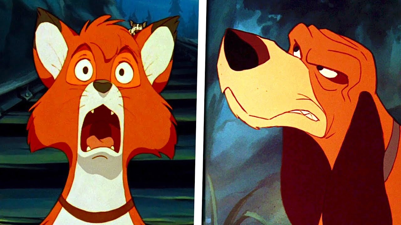 ОЧЕНЬ запутанное происхождение Лиса и Пса | Объяснения Disney — Джон Соло