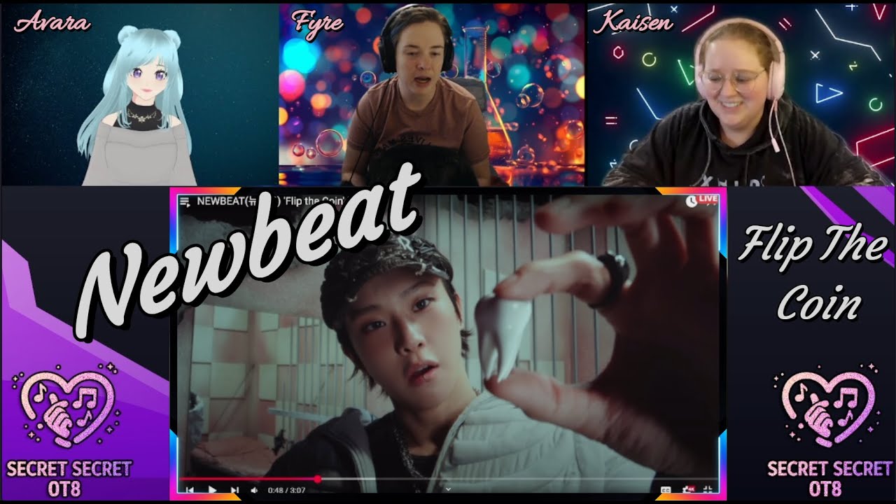 NEWBEAT(뉴비트) [RAW AND RAD] 'Flip the Coin' Official MV | WAIT WHAT? Their Teeth... Reaction by SSOT8