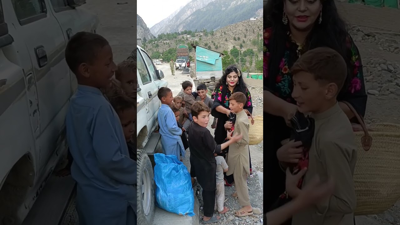 A Eid day of giving, Day well spent #humanityfirst #swatvalley #charitywork #donation