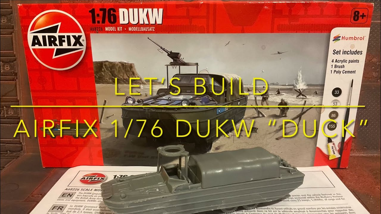 Let’s Build - Airfix 1/76 DUKW “Duck”