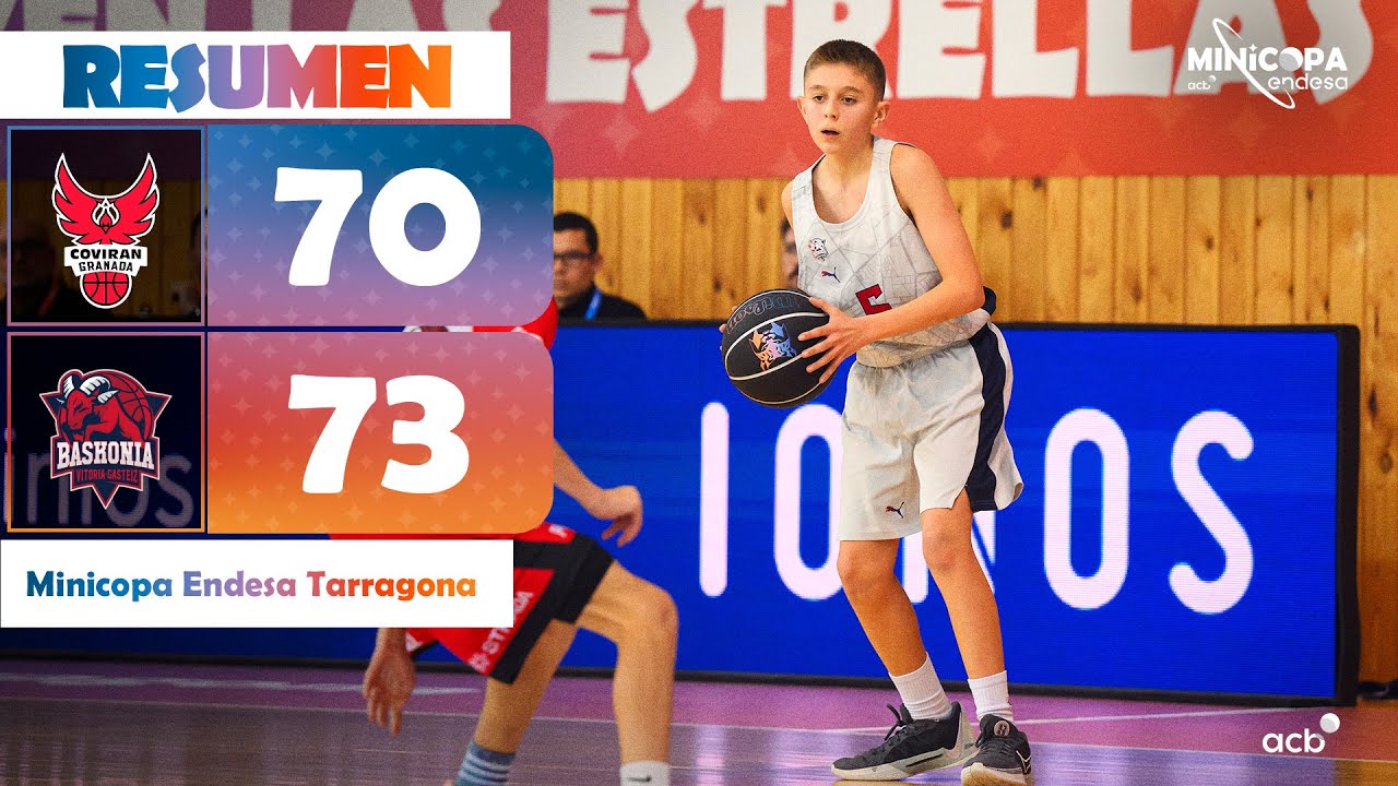 Fertisac FCB Granada - Baskonia (70 - 73) RESUMEN | Minicopa Endesa Tarragona 2024