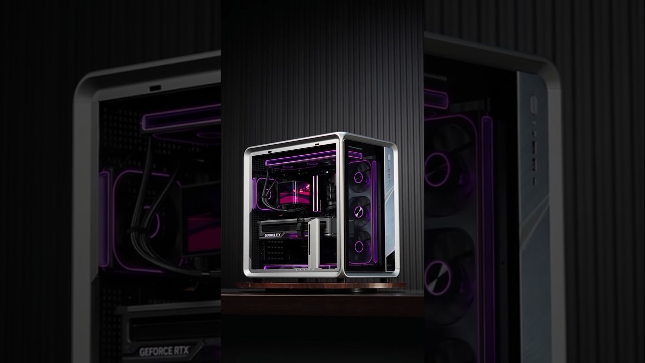 intel i7-14700KF & RTX 5080😵 GAMING PCBUILD 🔥 #pcbuild #gaming #computer #rtx #pcbuildasmr #pc #rog