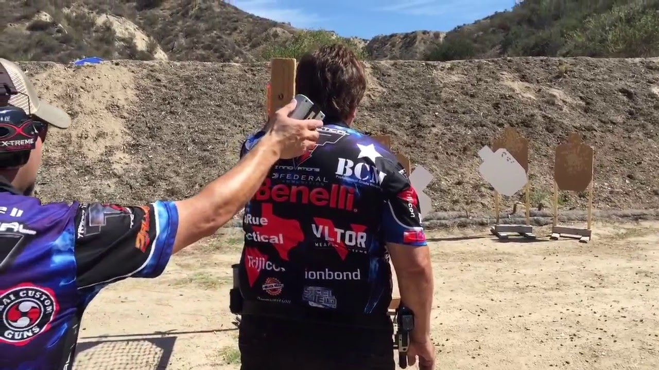 Taran Butler hip Shoots in match