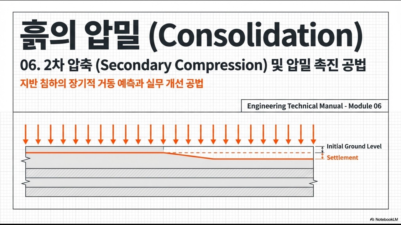 2차 압축 및 압밀촉진공법
