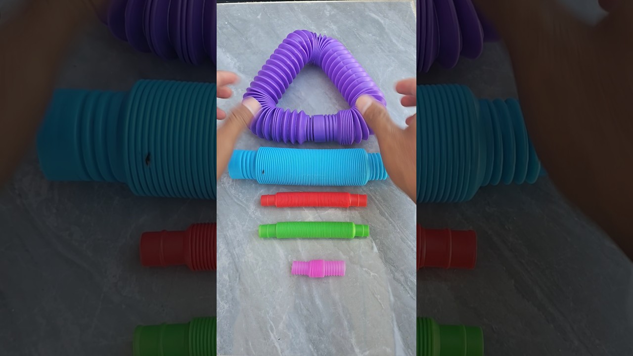 Relaxing sound ASMR Pop tube in side 