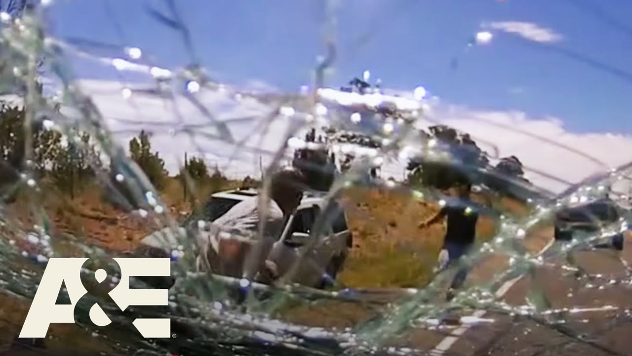 Bystander Helps Pregnant Officer Apprehend Wanted Man | Fugitives Caught on Tape