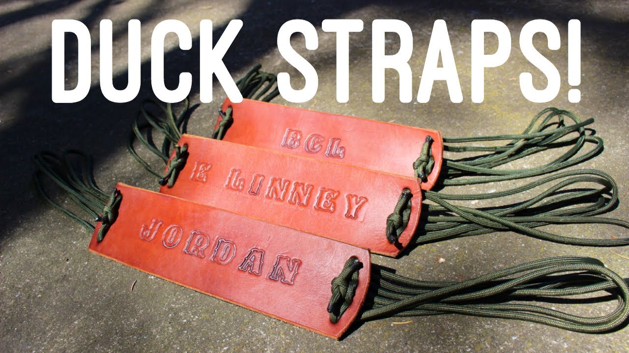 DIY DUCK STRAPS!