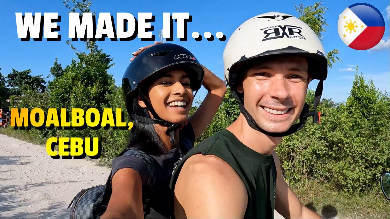 WE MADE IT to Moalboal Cebu! 🇵🇭 Is this REALLY the Philippines?