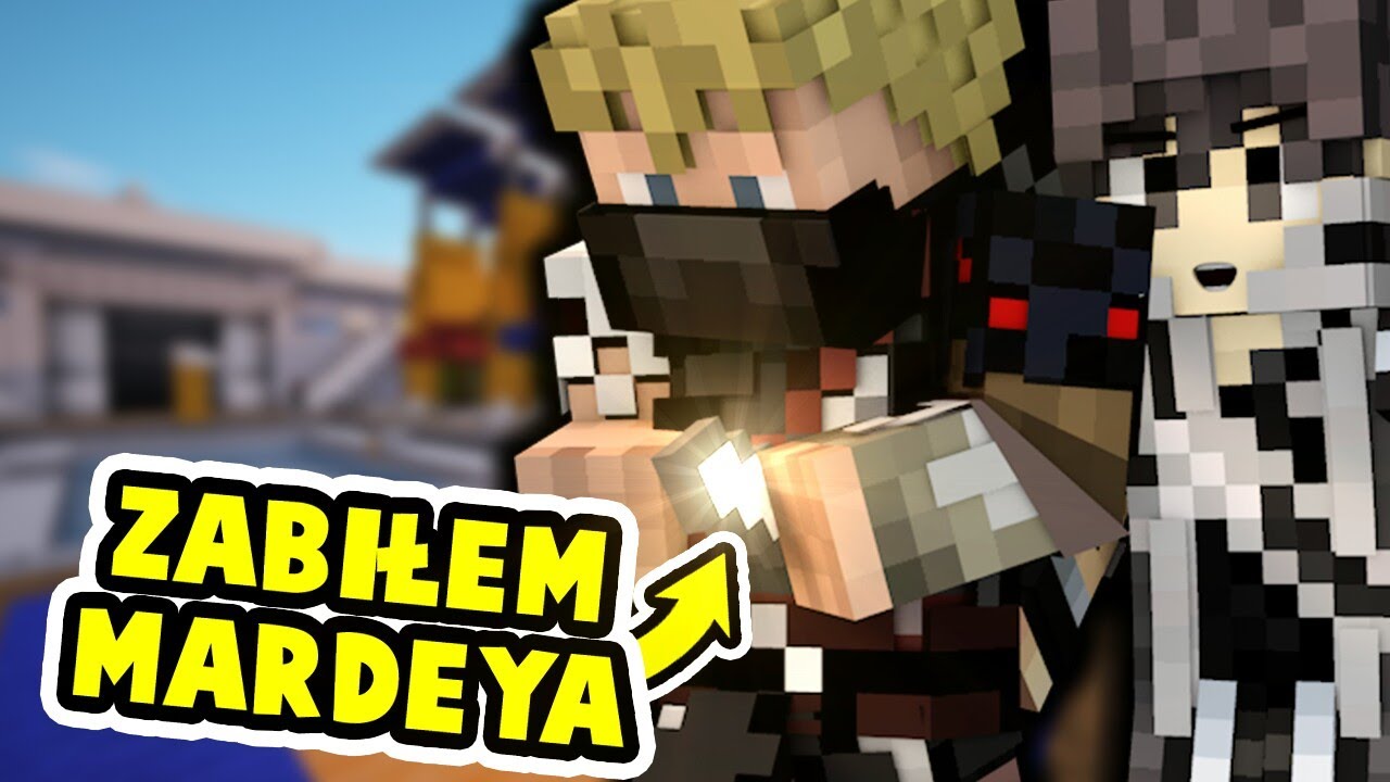 ZABIŁEM MARDEY'A W MINECRAFT! MURDER MYSTERY /w Mardey