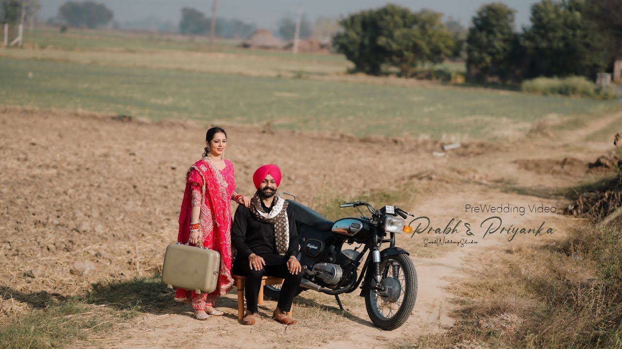 Best PUNJABI 4k || Prewedding Video || PRABH & PRIYANKA || Sood Wedding Studio || +919872936329 || 