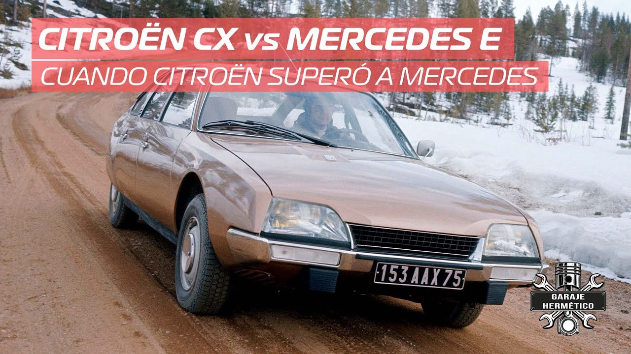 Cuando Citroën superó a Mercedes: CX vs Clase E