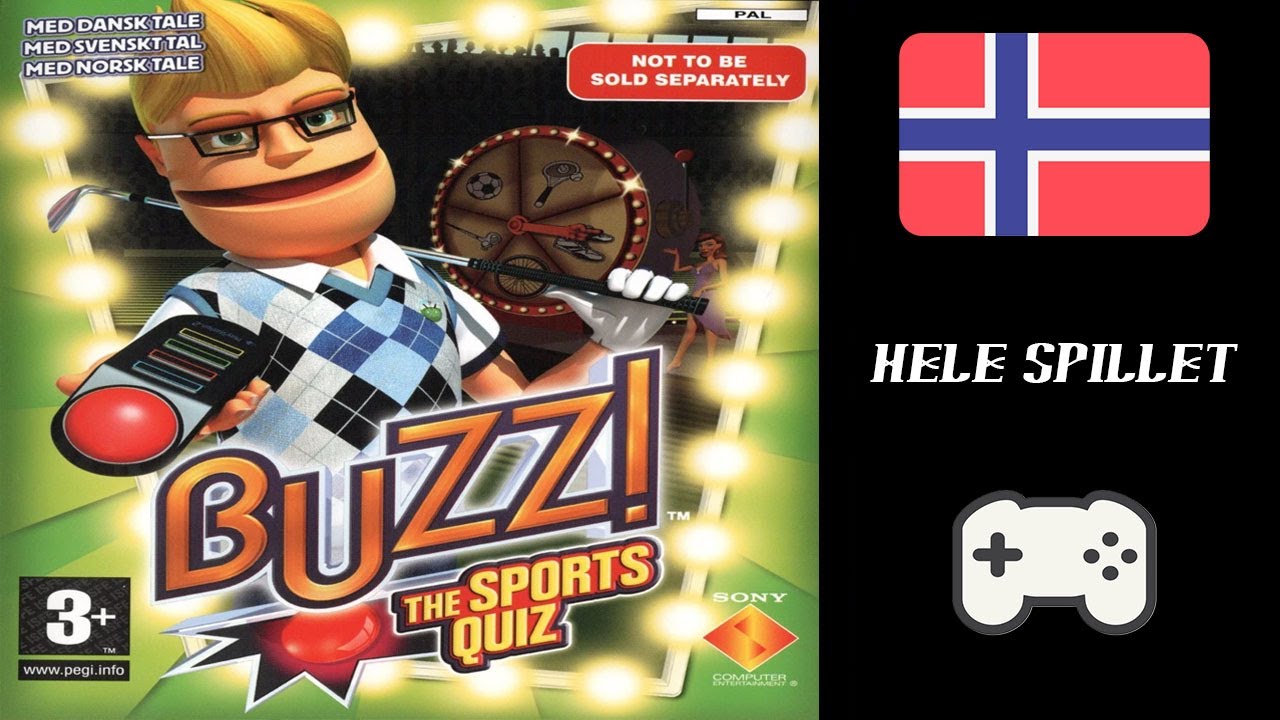 Buzz: The Sports Quiz (2006) - PS2 - Norsk tale