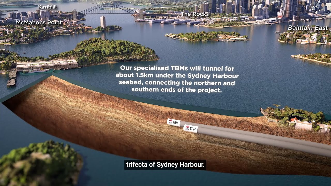 Major milestone for Sydney's new Harbour Tunnel