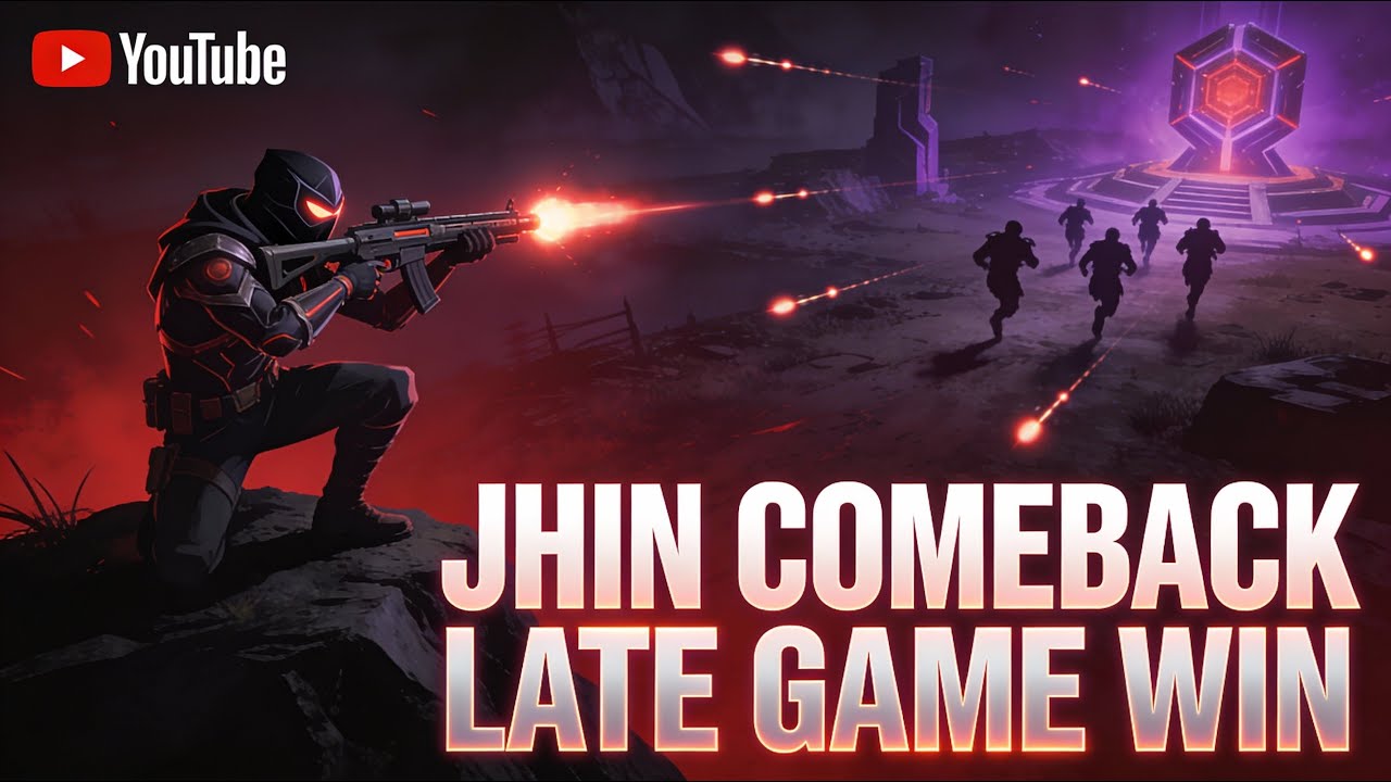 JHIN COMEBACK – CRAZY LATE GAME CARRY WIN