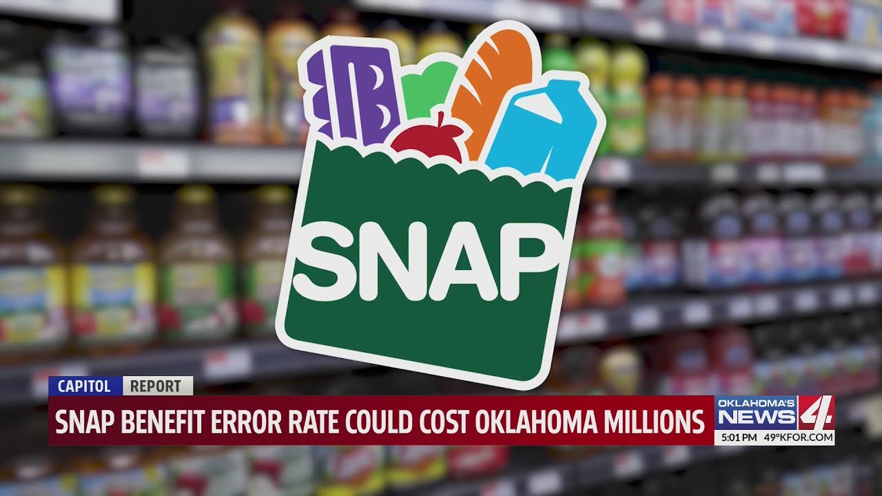 SNAP benefit error rate could cost Oklahoma millions