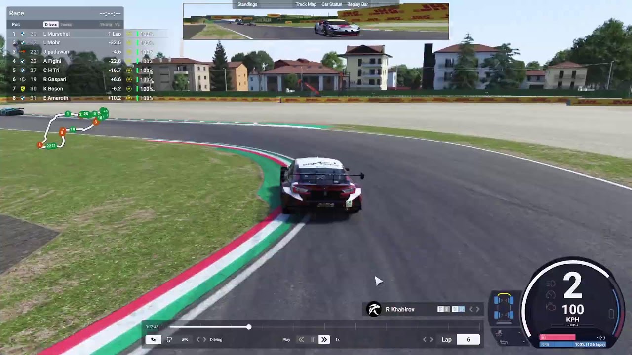 Тестовая трансляция RutonyChat | LMU | 40Min Imola | Lexus LMGT3