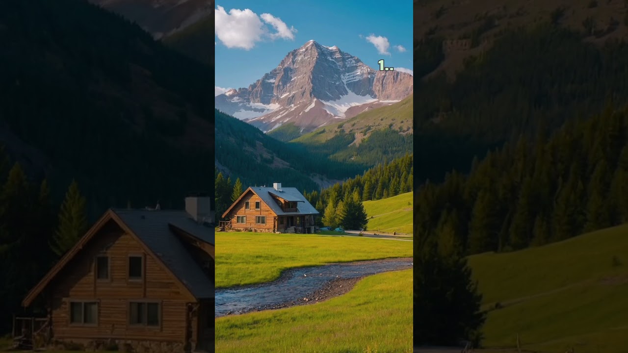 Which Mountain House Will You Choose to Live Forever? 🏔️ | Aesthetic Choices