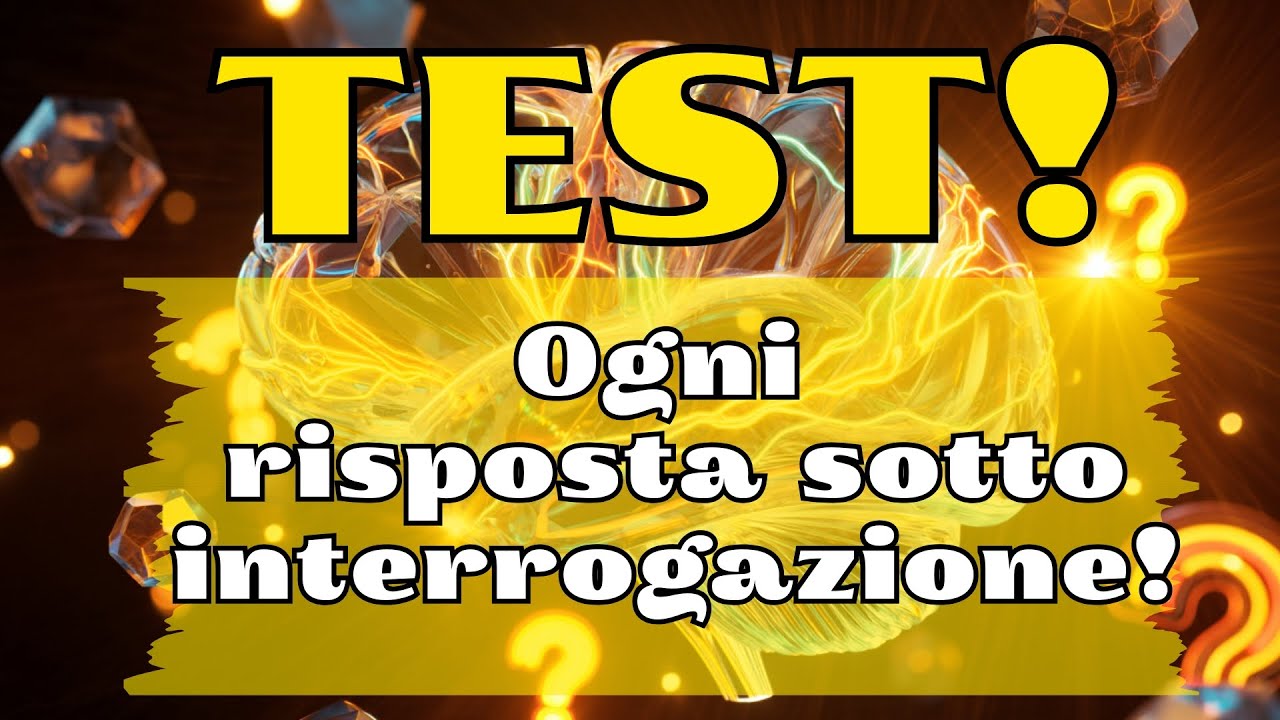 LE TUE CONOSCENZE SOTTO ATTACCO! 30 DOMANDE CHE TI FARANNO DUBITARE DI OGNI RISPOSTA!