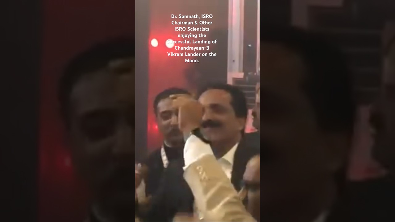 Party to banti he 😄😄 A Joyous Moment for Our ISRO Scientists of Successful Chandrayaan-3 Mission👏