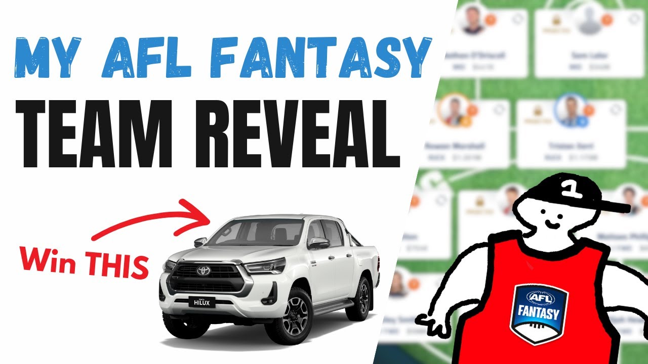 My AFL FANTASY 2025 Team REVEAL
