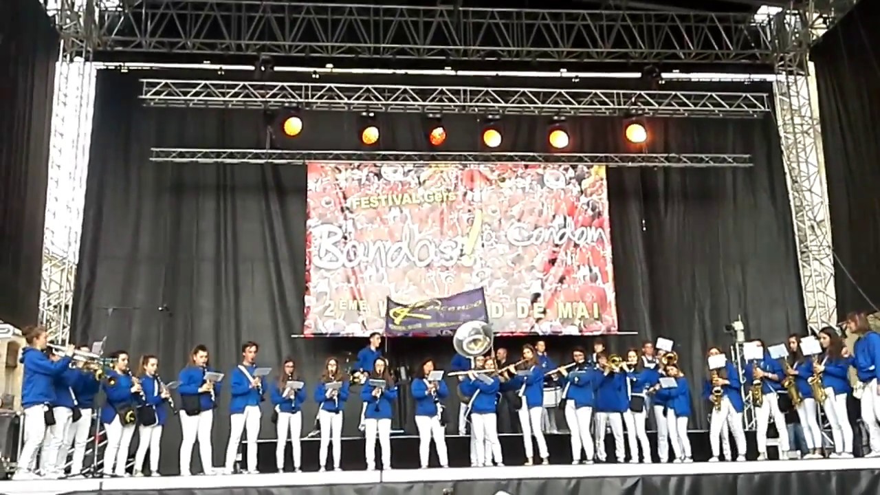 Banda Crescendo. Condom 2018. Enola Gay