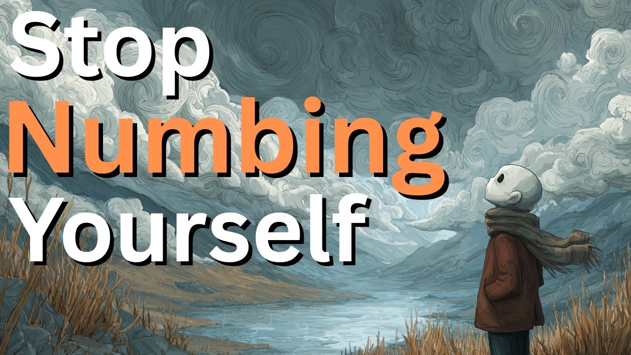 You're Numbing Your Life to Avoid the Pain (How to Feel Again)