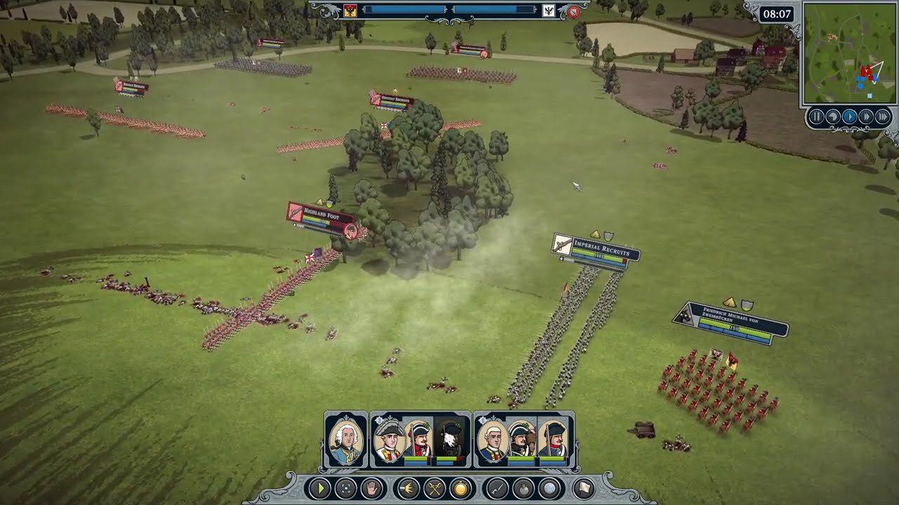Master of command. Holy Roman Empire campaign part 1.