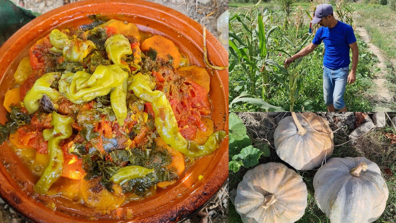 الحياة الفلاحين في وسط واد غيس..نواحي الحسيمة