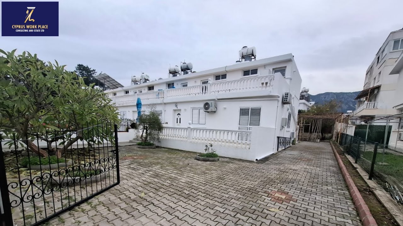 2 Bedroom Garden Apartment For Rent Location Near Merit Park Hotel Karaoglanoglu Girne