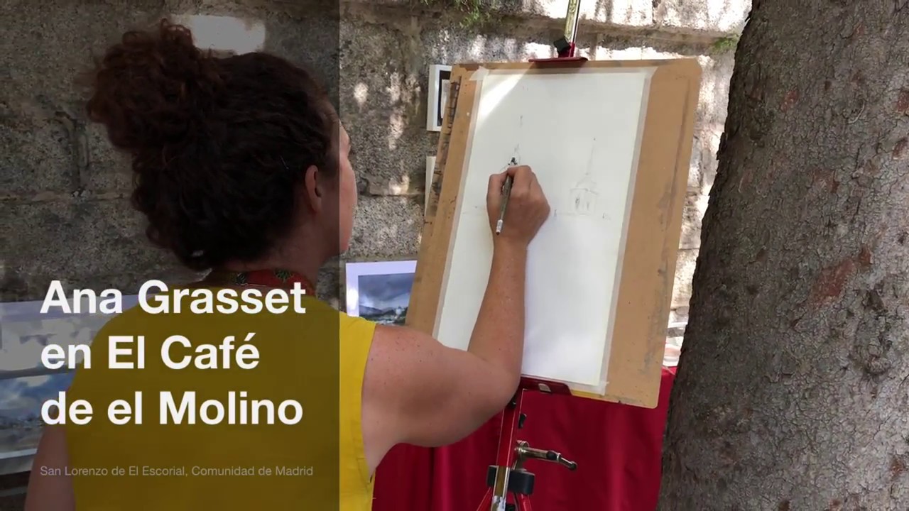 Ana Grasset en El Cafe de el Molino