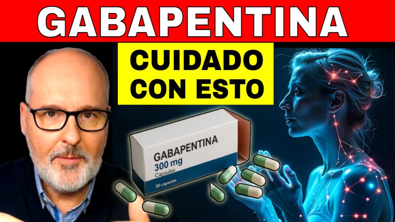 GABAPENTINA para NERVIOS DAÑADOS (lo que NADIE te dice y debes saber)