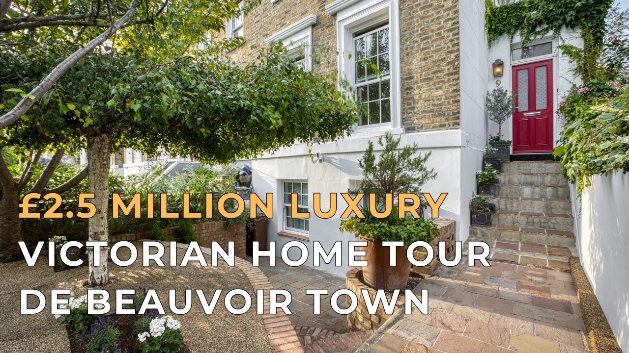 £2.5 Million Luxury Victorian Home | De Beauvoir Town | Property Tour