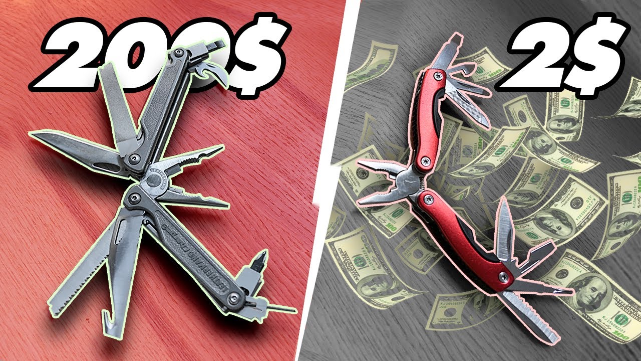 LEATHERMAN DE 200$ VS MULTITOOL DE 2$