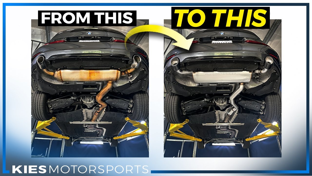 HOW TO install M PERFORMANCE EXHAUST // BMW G20 330I