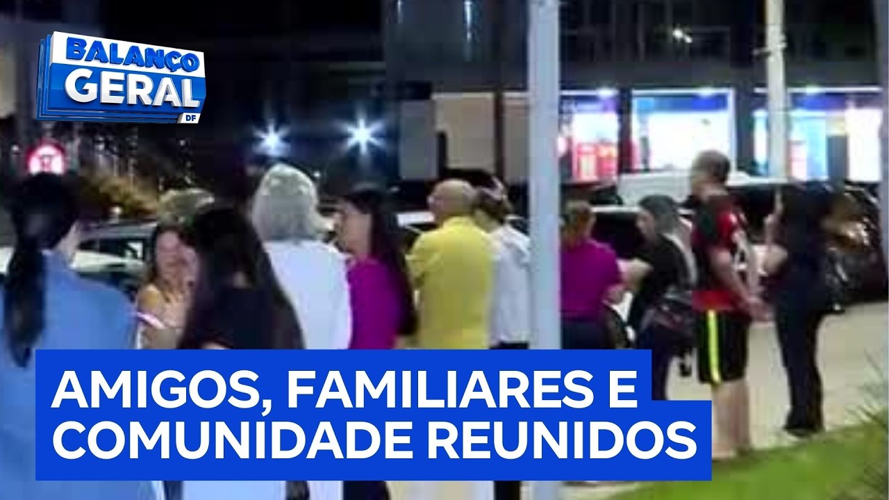 Vigília reuniu comunidade antes da confirmação da morte de jovem agredido no DF | Balanço Geral DF