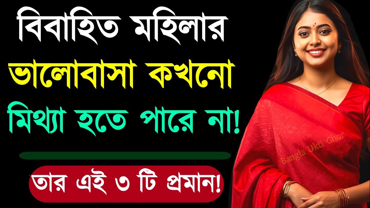 মহিলাদের ভালোবাসা মিথ্যা হয় না! Relationship Advice | Love Tips | Bangla Motivation | Bangla Quotes