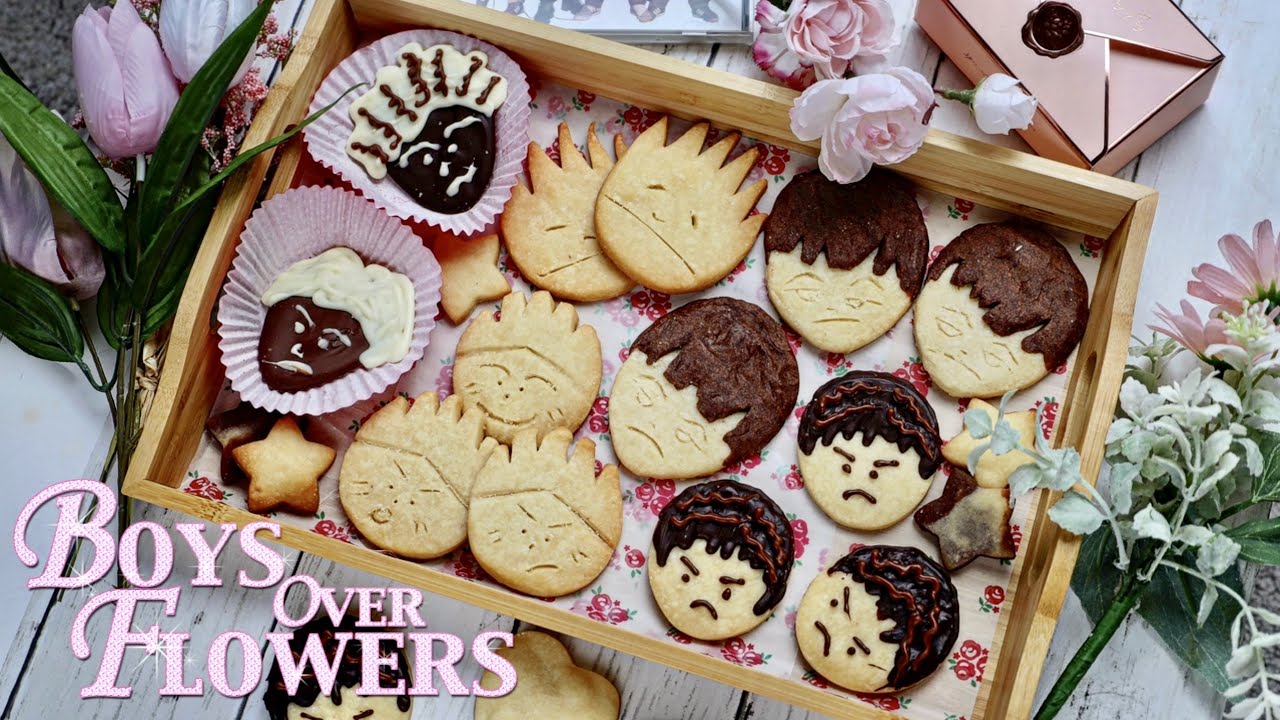 F4 BOYS OVER FLOWERS COOKIES 🌸: Dao Ming Si, Tsukasa Domyoji, Goo Jun Pyo, Thyme Edition