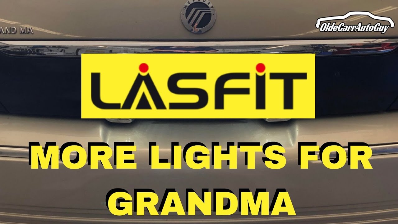MORE LED LIGHTS FROM LASFIT GOING ON OLD GRANDMA  MY 2004 MERCURY GRAND MARQUIS