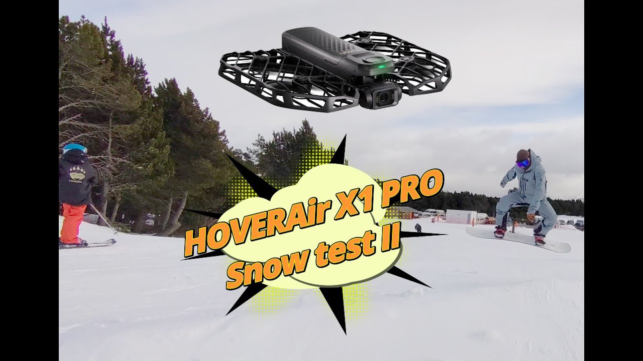 HOVERAir X1 PRO | Second chance on snow test