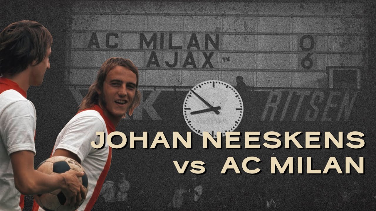 Johan Neeskens vs AC Milan | 1973 European Super Cup